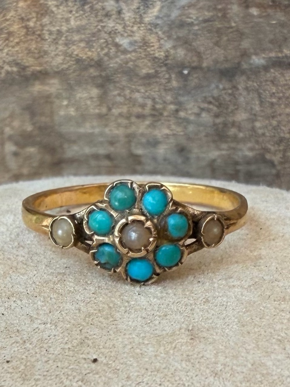 Antique 14k Floral Ring